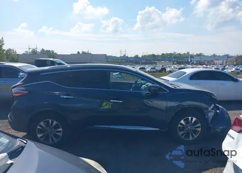2018 Nissan Murano Sl из США, поврежденный, VIN 5N1AZ2MH3JN169953